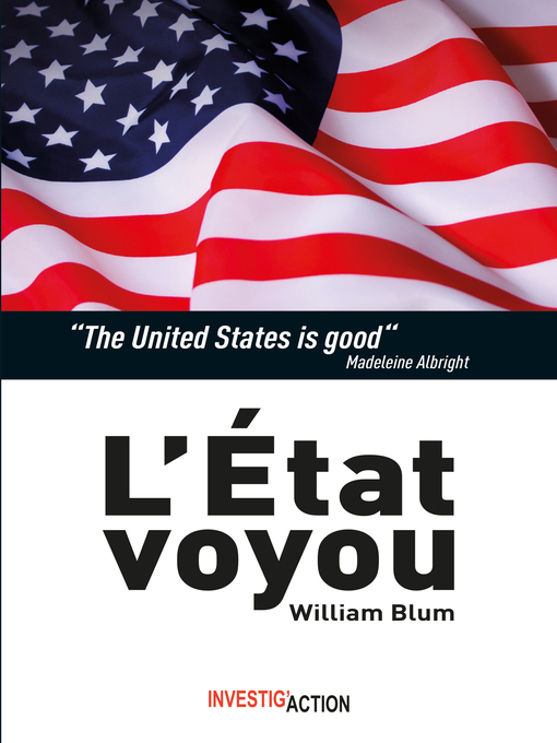Title details for L'État voyou by William Blum - Available